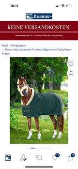 Fleete Abschwitzdecke Timeless Elegance mit Teddyfleece Kragen Felix Bühler Felix Bühler
