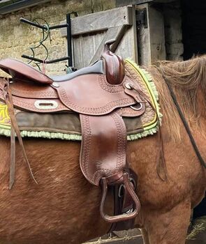 Flexible Western saddle, San Alden , Westernsattel, Witney 