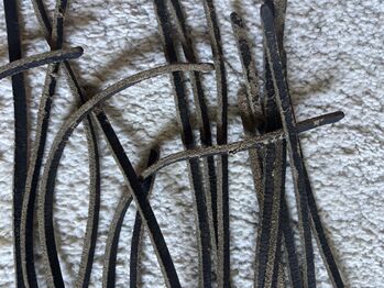 Fliegenfranzen - LEDER - Fliegenstirnband