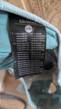 Fliegenmaske xxs hellblau/türkis Felix Bühler  Basic
