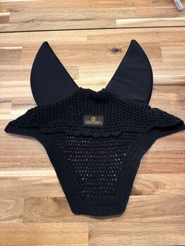 Fliegenhaube Wellington Glitter Stone Soundless, schwarz Kentucky 