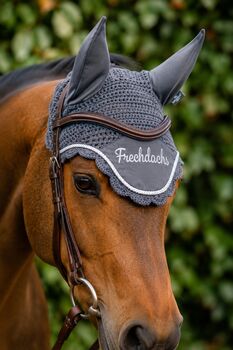 Fliegenhaube Fliegenschutz Fliegenohren personalisiert