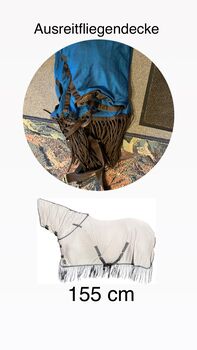 Fliegendecke mit Fransen, Vanessa Herzog, Horse Blankets, Sheets & Coolers, Calw