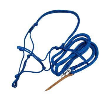 Free Spirit Knotenhalfter-Set in Kobalt – Größe Cob, Maya (Swisshorseshop), Halfter, Frauenfeld