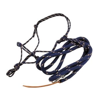 Free Spirit Knotenhalfter-Set in Navy/Beige – Größe Minishetty, Maya (Swisshorseshop), Halfter, Frauenfeld