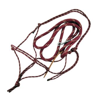 Free Spirit Knotenhalfter-Set in Weinrot/Beige – Größe XFull, Maya (Swisshorseshop), Halfter, Frauenfeld