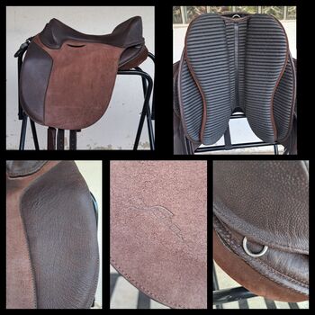 Freeform Preciosa Amy Dressage 17" braun, Freeform  Preciosa Amy Dressage, Alex, Treeless Saddle, Neuried