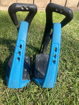 Freejump Soft Up Plus Pro Sicherheitssteigbügel erwachsene blau Steigbügel