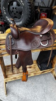 Freemax Westernsattel, Freemax Round Cow, Cheyenne Krewer, Western Saddle, Dornbirn 