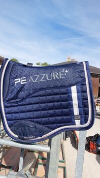 Dressurschabracke Full, PE AZURRO, Sabine, Dressage Pads, Bad Abbach 
