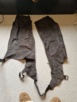 Full leg suede chaps xs, Tuffa, Suzy Goulding , Half Chaps, Kingswear 