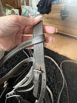 Full Size Sabre Leather Bridle, Sabre, Sally Mellish, Ogłowia, Chesterfield