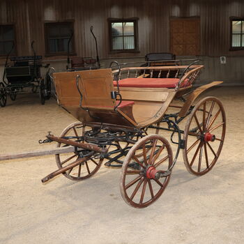 Gäuwägerl Originalzustand Ein/Zweispänner Historische Kutsche Gäuwägerl