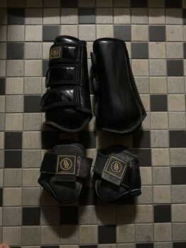 Lackleder Gamaschen + Streichkappen von BR M, BR, Leon, Tendon Boots, Nürnberg 