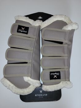 Gamaschen von Kingsland mit Teddyfell / Warmblut / NEU, Kingsland, Viktoria, Tendon Boots, Berlin