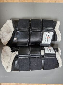 Gamaschen Größe L Hinterbeine, EquiSafe, Hannah, Tendon Boots, Biederitz