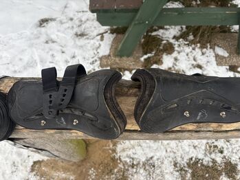 Gamaschen und Streichkappen/schwarz/Felix Bühler/Full/Rarität Felix Bühler