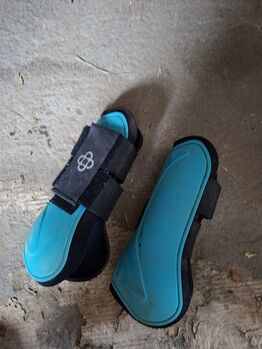 Gamaschen Türkis - Größe Full / Warmblut, Michelle wilms , Tendon Boots, Utzenaich 