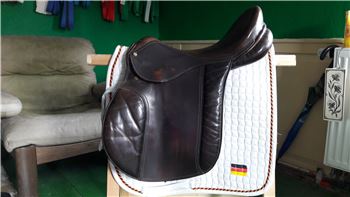 Vielseitigkeitssattel ca 17", unbekannt unbekannt, Martina Benzinger, All Purpose Saddle, Thüringen - Rudolstadt