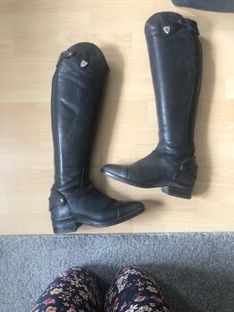 Geneve Lederreitstiefel von Horze, Horze  Geneve Leder - Reitstiefel , Vivien , Reitstiefel, Klettbach 