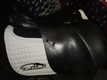 Georgous 17" W, black gp/jumping saddle, Knight rider, Georgia , Vielseitigkeitssattel (VS), Ipswich 