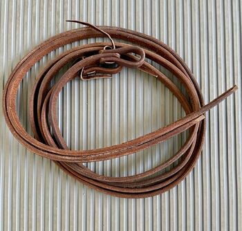 geteilte Westernzügel / Split Reins aus Harnessleder Western Imports  Proline
