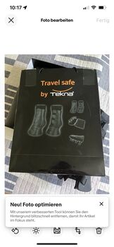 Tekna Transportgamaschen „Travel Safe“ Größe Full/WB in schwarz, Tekna, Sabrina Sauer, Ochraniacze, Unterreichenbach