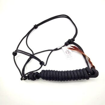 GKH Professional Rope Helix Gleitring Knotenhalfter SCHWARZ mit Bodenarbeitsseil, GKHorsemanship , Maya (Swisshorseshop), Halters, Frauenfeld