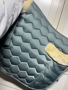 Glitzer Schabracke blau Felix Bühler, Felix Bühler , Emma, Dressage Pads, Diedorf