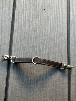 Longierbrille braun Leder