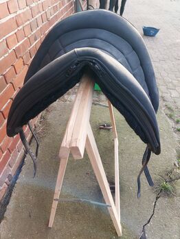 Grandeur Reitpad Alcantara, schwarz Grandeur  Alcantara Pad