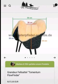 Grandeur flowfinder Fellsattel Grandeur flowfinder  Flowfinder tomentum 