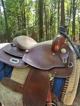 Toller Sattel für 400€, Qualität braucht keinen Namen  Reiningsattel, Caro, Western Saddle, Limbach 