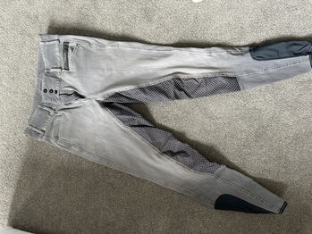 Grey Denim Pikeur full seat grip Breeches (28L), pikeur , Eneya Jenkins , Breeches & Jodhpurs, Littlehampton 