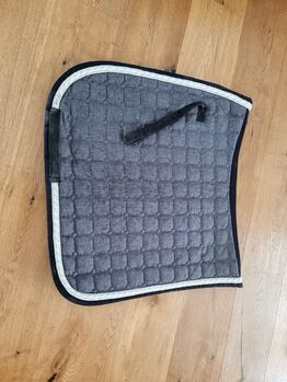 graue Schabracke Dressur Satteldecke, Sandra , Dressage Pads, Ampfing 