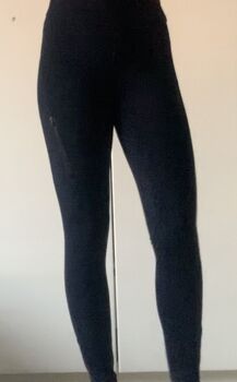 Grip Vollbesatzreitleggings Navy Fouganza 