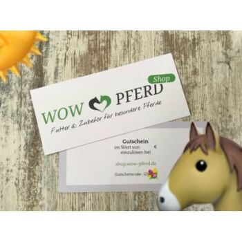 Gutschein WOW Pferd Shop 20€ - SONDERANGEBOT, WOW Shop Gutschein, WOW Pferd  (WOW Pferd), Sonstiges, Bayern - Attenkirchen