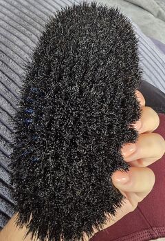 Haas Bürste  Putzbürste Pferd Smile Grundy´s Finest Mini 150x75mm Haas Bürste