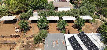 Pferdefinca bei Valencia, Lizenz für 35 Pferde, ideal als Reha- und Therapiezentrum, 1 ha, Pool