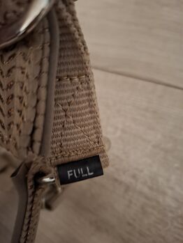 Halfter WB beige Glitzer mit Strick Stonedeek