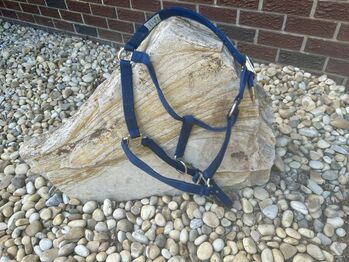 Halter- Hamilton 1” Navy Blue, Hamilton , Stephanie, Halters, Edmonton 