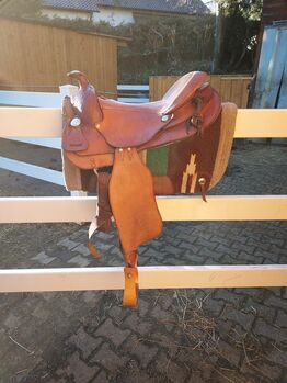 Handgefertigter Westernsattel, Sattlerei Schwarz , Manuela Kling , Western Saddle, Bad Waldsee