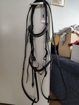 Hannoveranische Trense WB schwarz, Vanessa , Bridles & Headstalls, Schöna-Kolpien