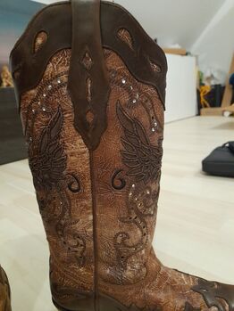 Kaum getragene Corral Cowboyboots aus den USA, Größe 39/US 8 Corral