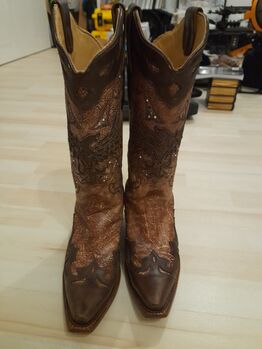 Kaum getragene Corral Cowboyboots aus den USA, Größe 39/US 8 Corral