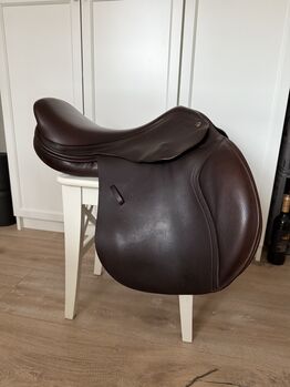 Harry Dabbs VS Sattel braun 17,5 breit kurz Vielseitigkeitssattel, Harry Dabbs , Steffi , All Purpose Saddle, Halle