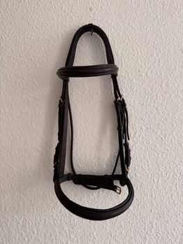 Trense Havanna/Dunkelbraun mit Messingbeschlägen – Top Zustand, Equiva , Aline, Bridles & Headstalls, Magdeburg