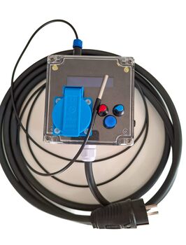 Heubedampfer Steuerung  – Stufenlos und flexibel Steam Control  Temperatursteuerung Stepless