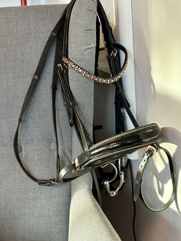 Heinick Lacktrense, Trense, Turnier, Lack, Strass, rosé, NEU, Heinick, Tanja Wolff, Ogłowia, Berlin
