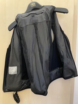 Helite zip in 2.0 Größe L Airbag Weste schwarz mit Garantie Helite ZIP in 2.0